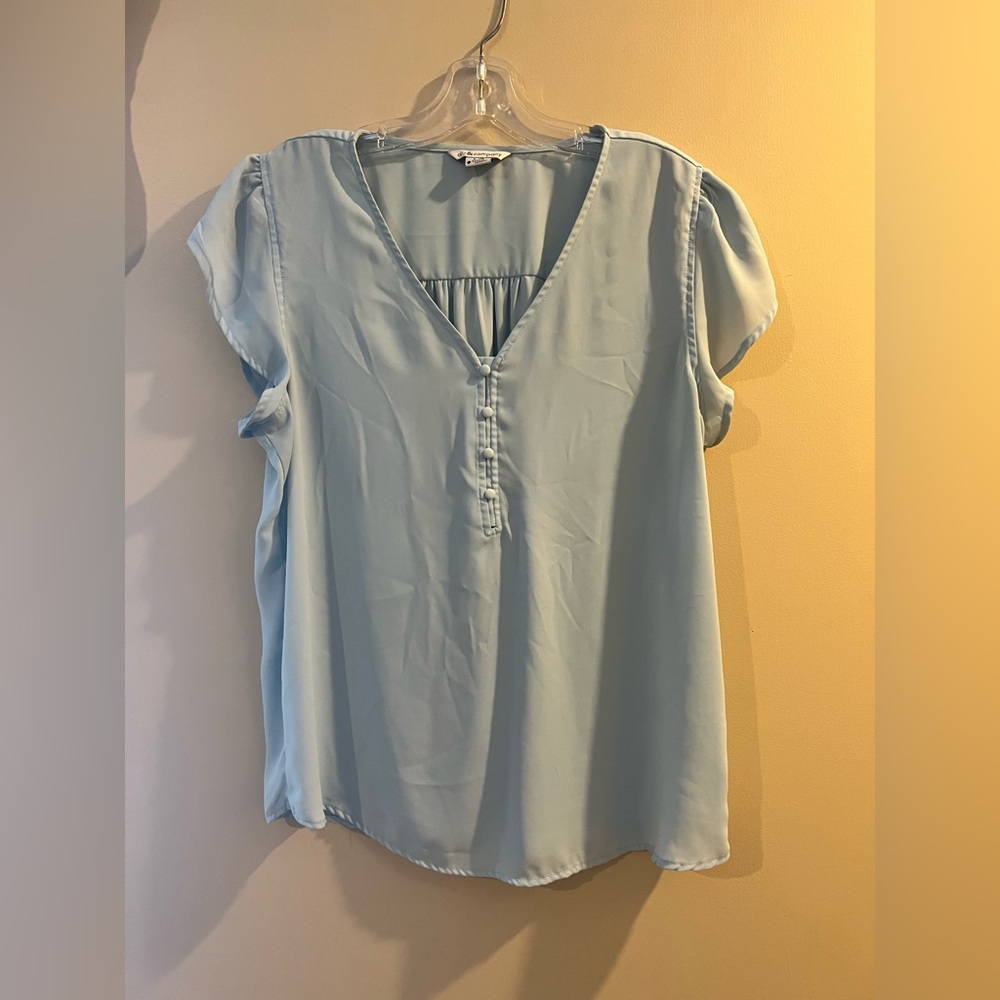 Light Blue Blouse